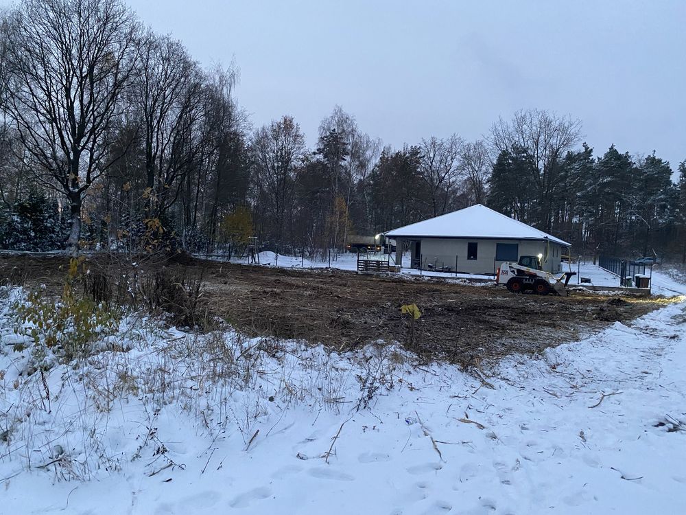MULCZOWANIE oczyszczanie terenu z trawy samosiejek drzew pni