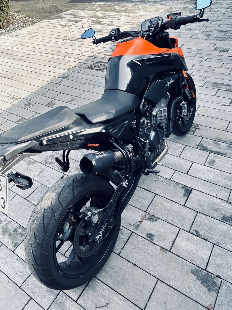 KTM Duke 890 21.r A2 odblokowany, pełna moc