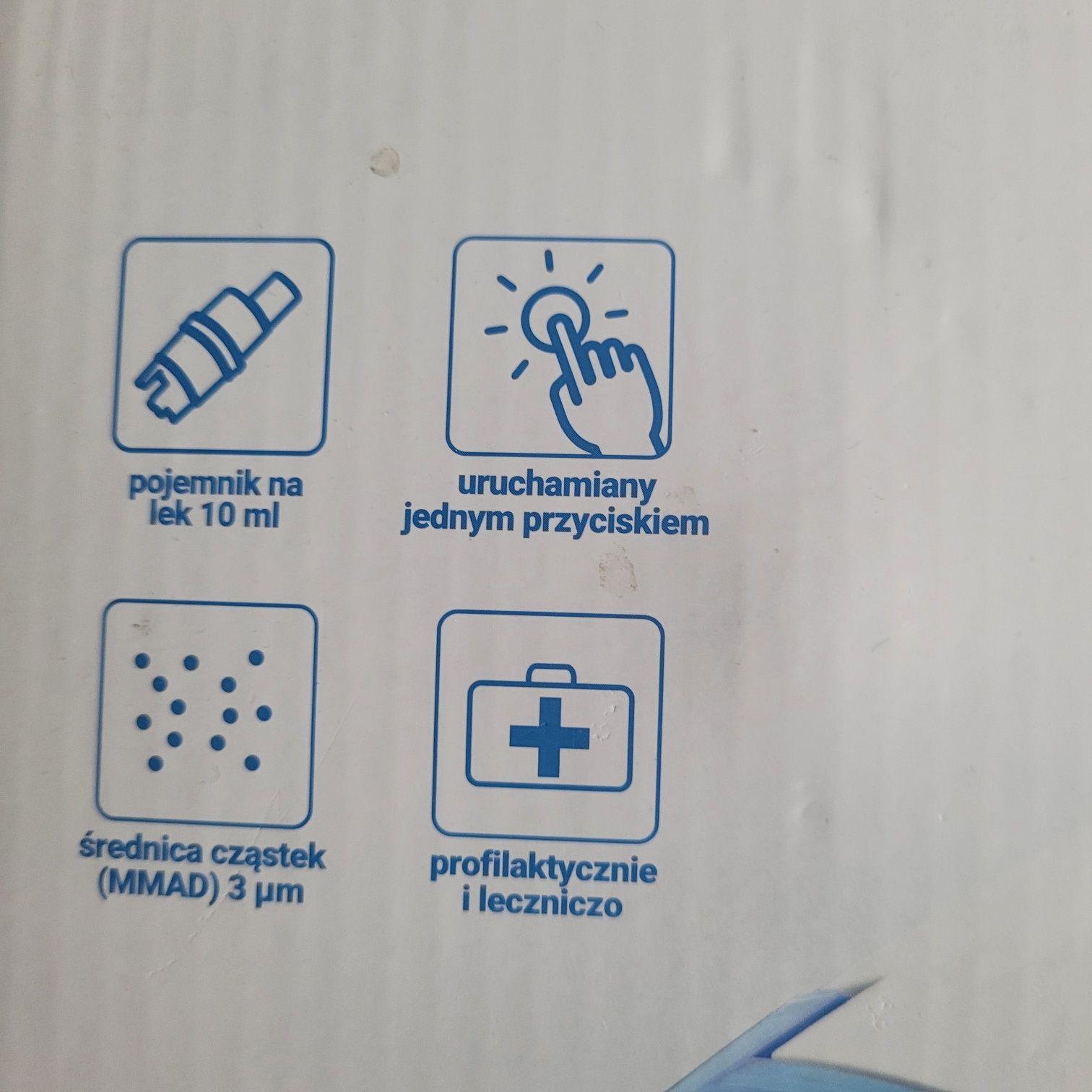 Hoffen inhalator nebulizator kompresorowy dla dzieci dorosłych