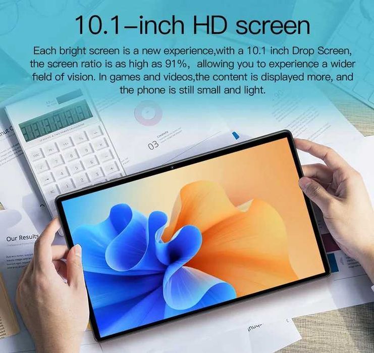 Новий Планшет 6-128GB / GPS, IPS / DDR 5 / 2-sim / NEW 2025