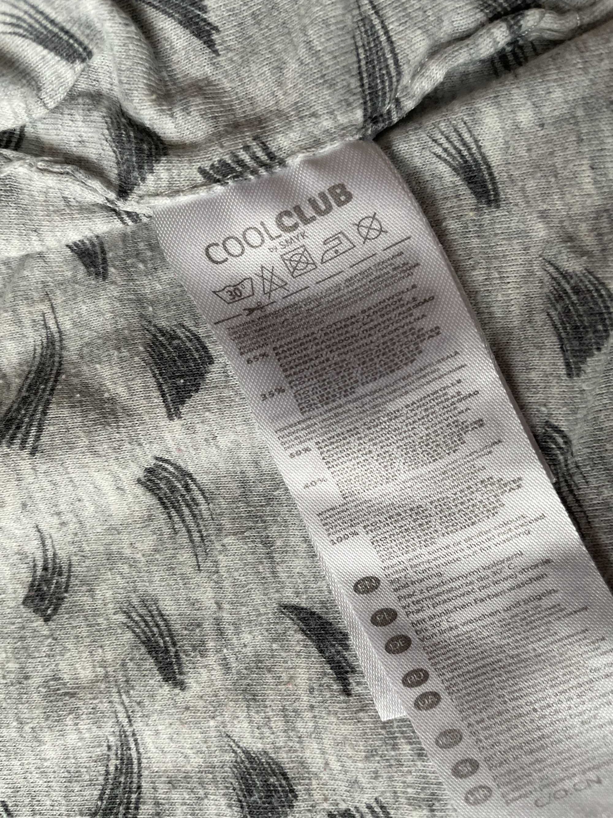 Bluza niemowlęca Cool Club (szara, 56 cm)
