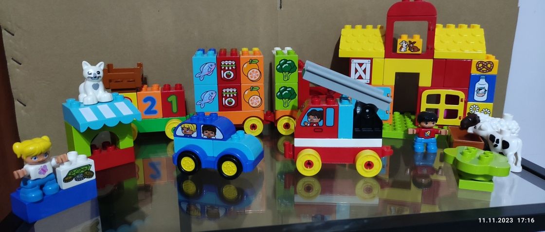 LEGO Duplo 10818 Moja 1 ciężarówka,farma i inne