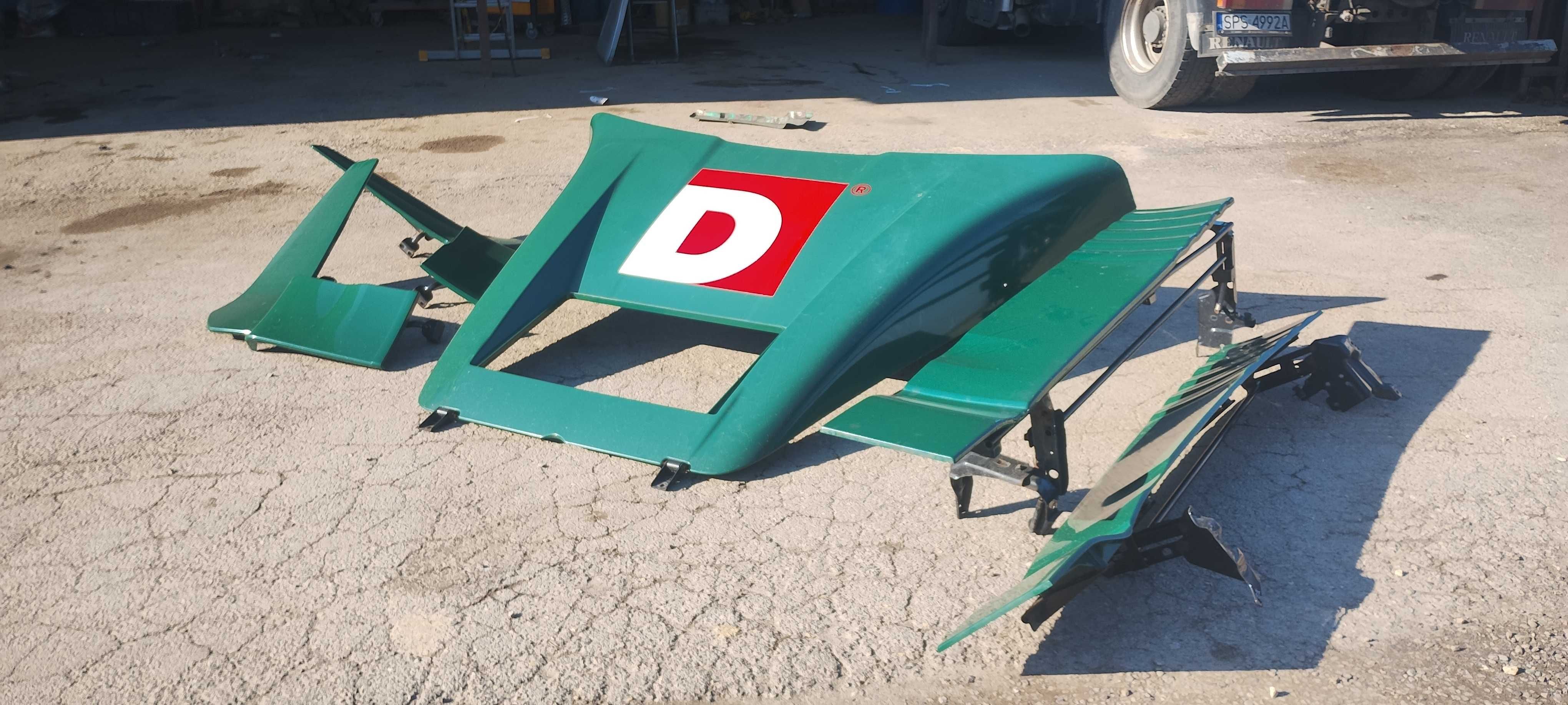 Spoiler owiewki Man tgx euro6 kpl