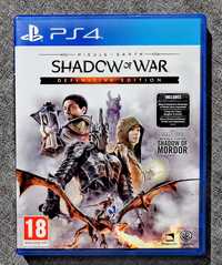Shadow Of War: Definitive Edition Cień Wojny: Edycja Ostateczna PS4