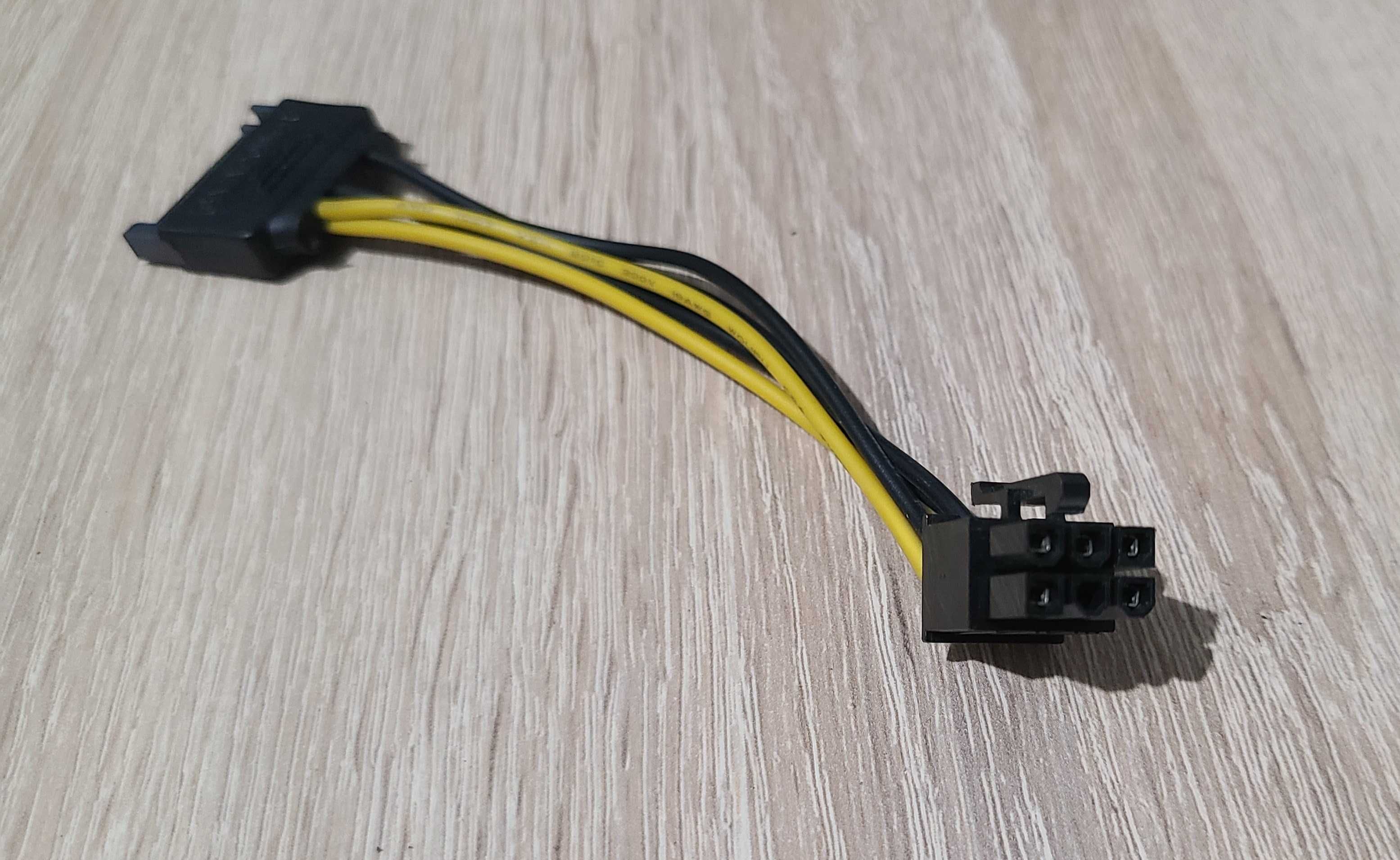 Перехідний SATA to 6pin для відеокарт