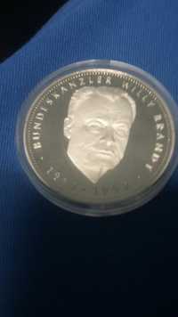 medal Willy Brandt Niemcy 1992 r.