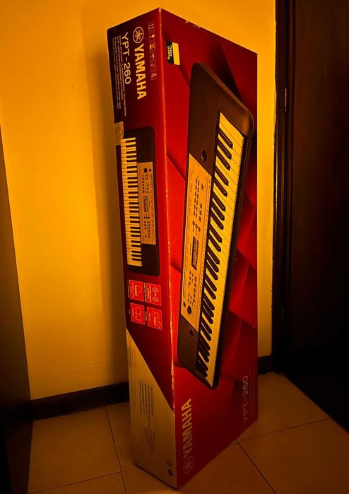 Yamaha YPY-260 novo. piano/teclado