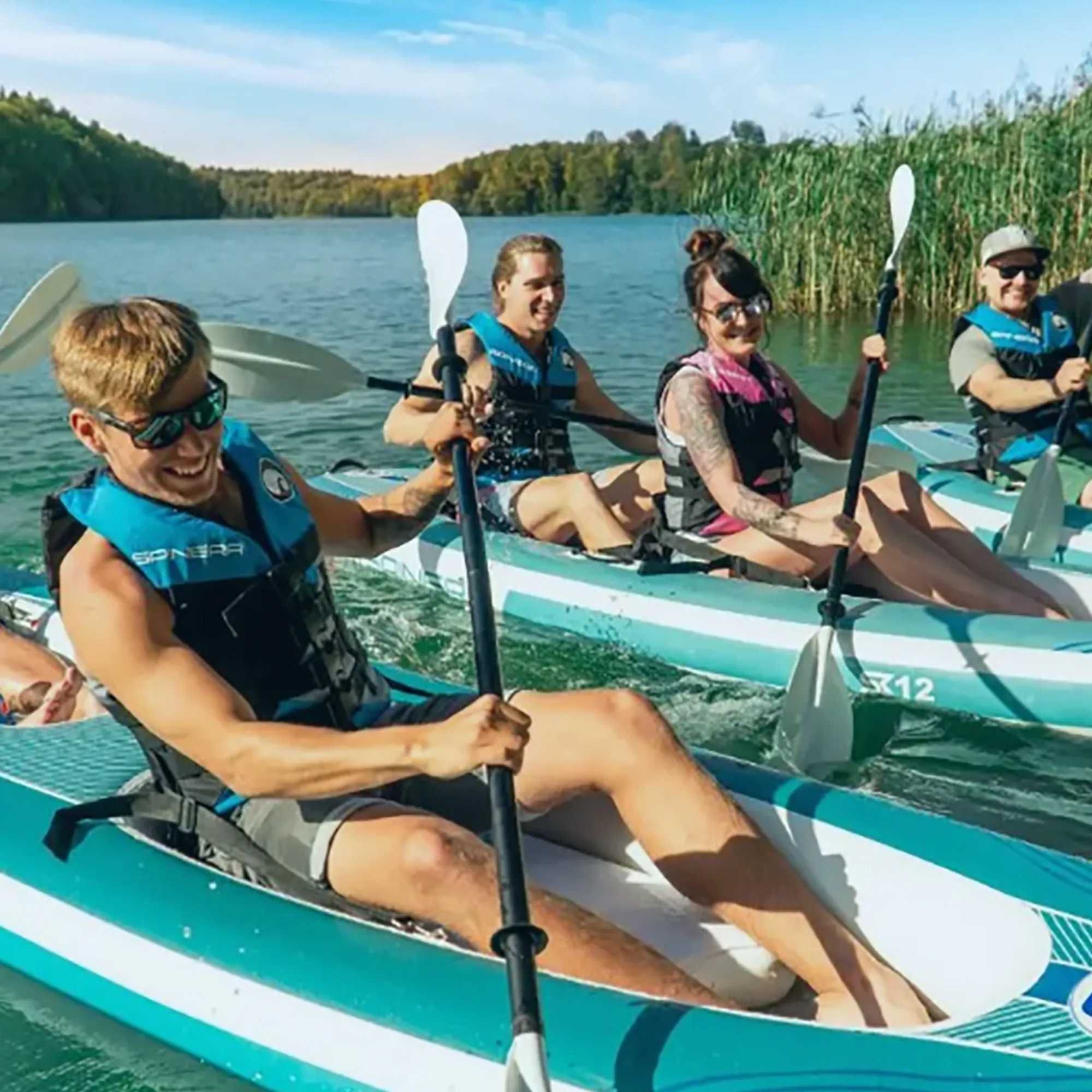 ХІТ 2в1 КАЯК САП Spinera Sup Kayak SK 12'0 байдарка 365x98 DropStitch