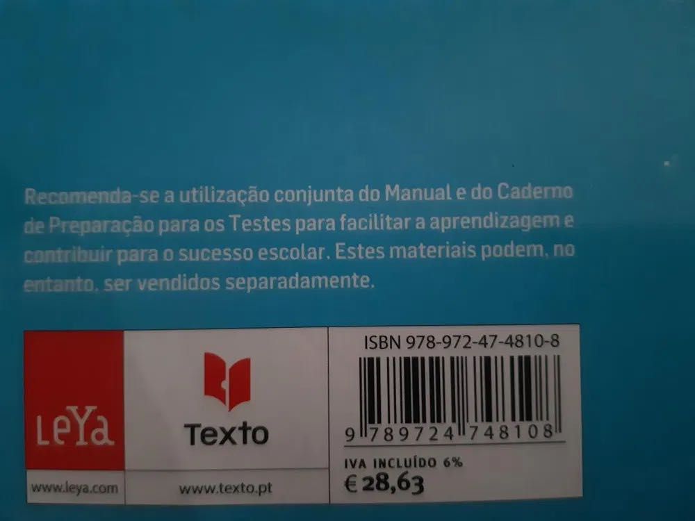 Manual escolar livros ECONOMIA e PORTUGUÊS 10º ano