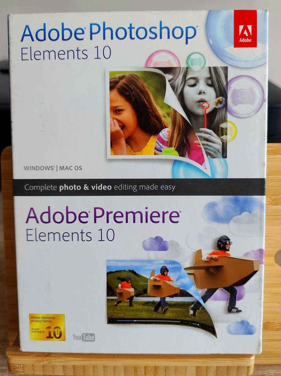 Adobe Photoshop Elements 10 & Adobe Premiere Elements 10 Czytaj Opis!