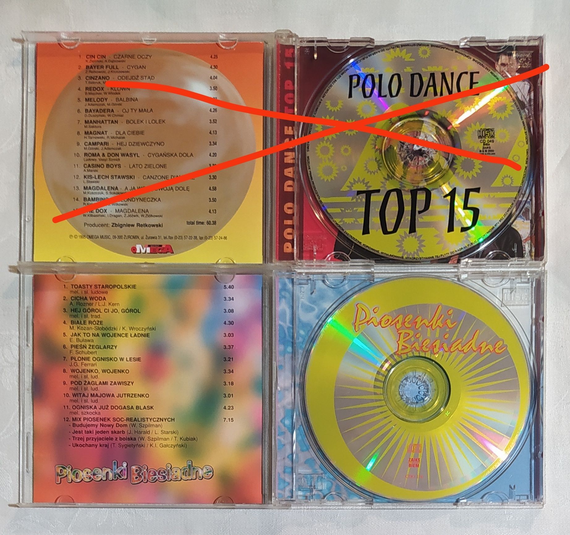 Płyta CD - Cinzano Amadeo Bayer Full  / Biesiada Disco Polo