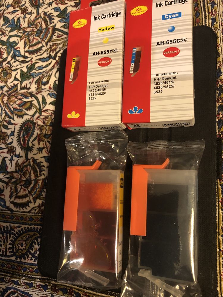Tusz do drukarki  HP AM-655 C i Y rozmiar XL