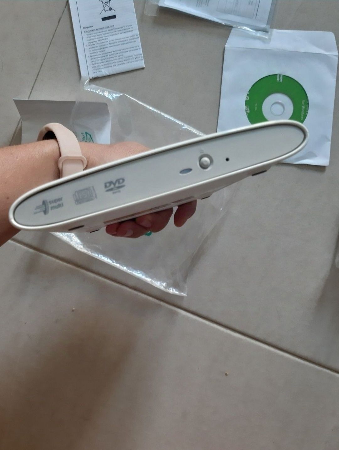 Leitor DVD portátil