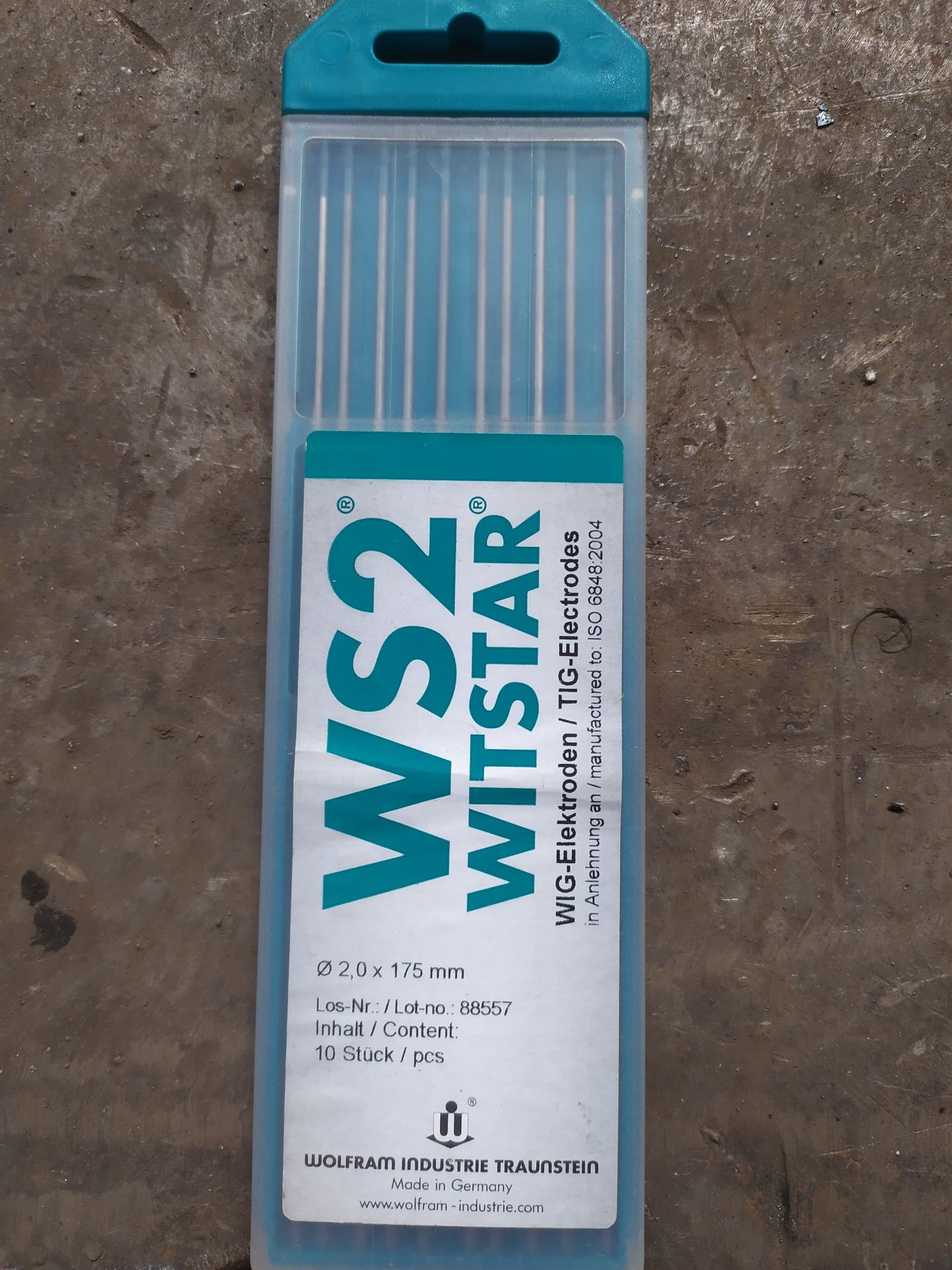 Вольфрамовые электроды WS 2 Witstar