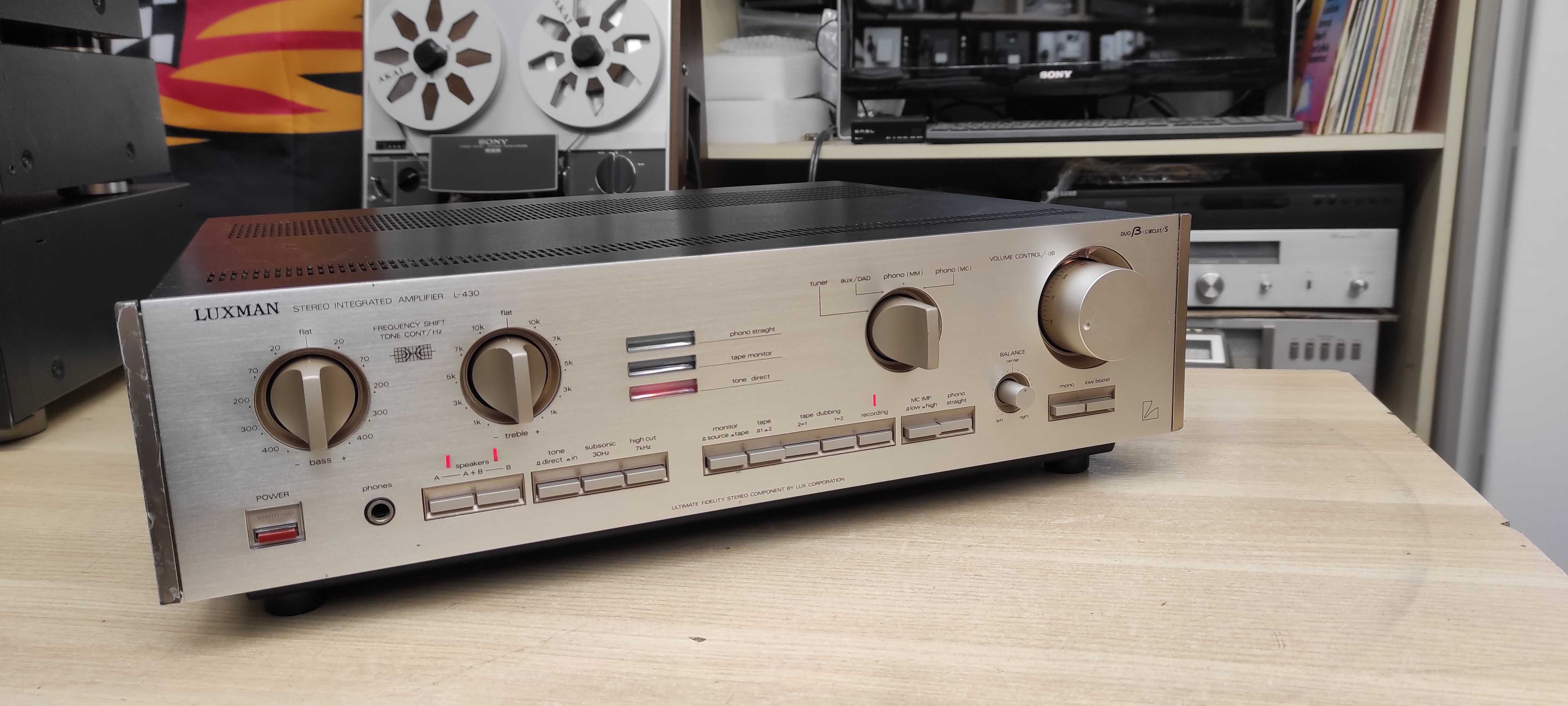 Усилитель Luxman L-430 (супер звук ! )