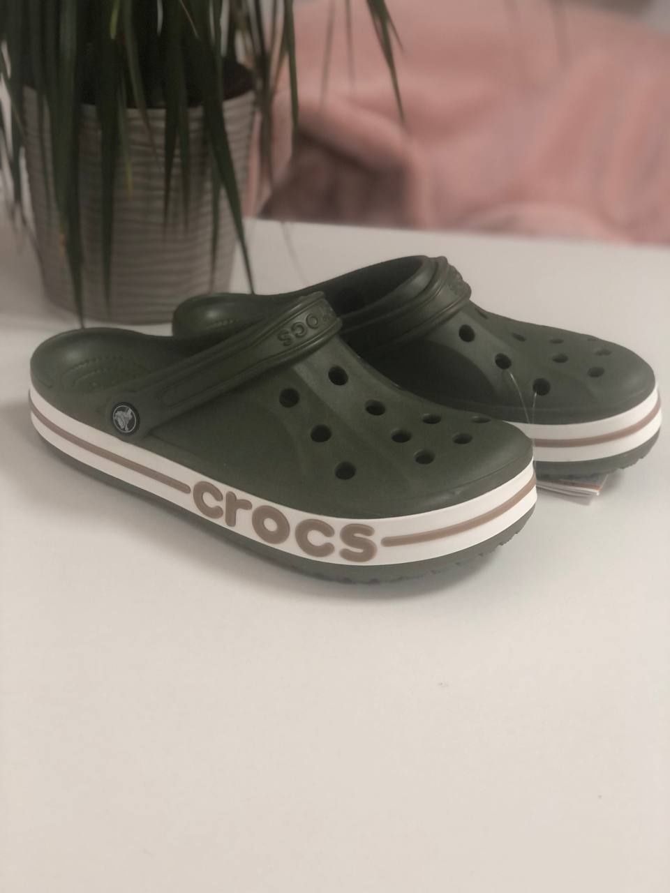 Crocs BAYABAND Clog Army Green M8/W10,m9/w11,m10w12,m11
