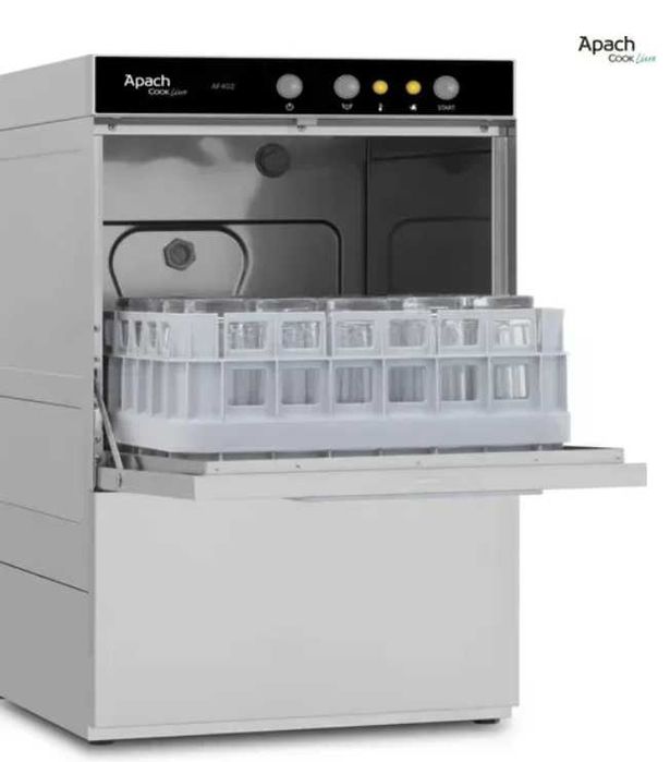 Професійна посудомийна машина Apach AF400DDP +дренажна помпа