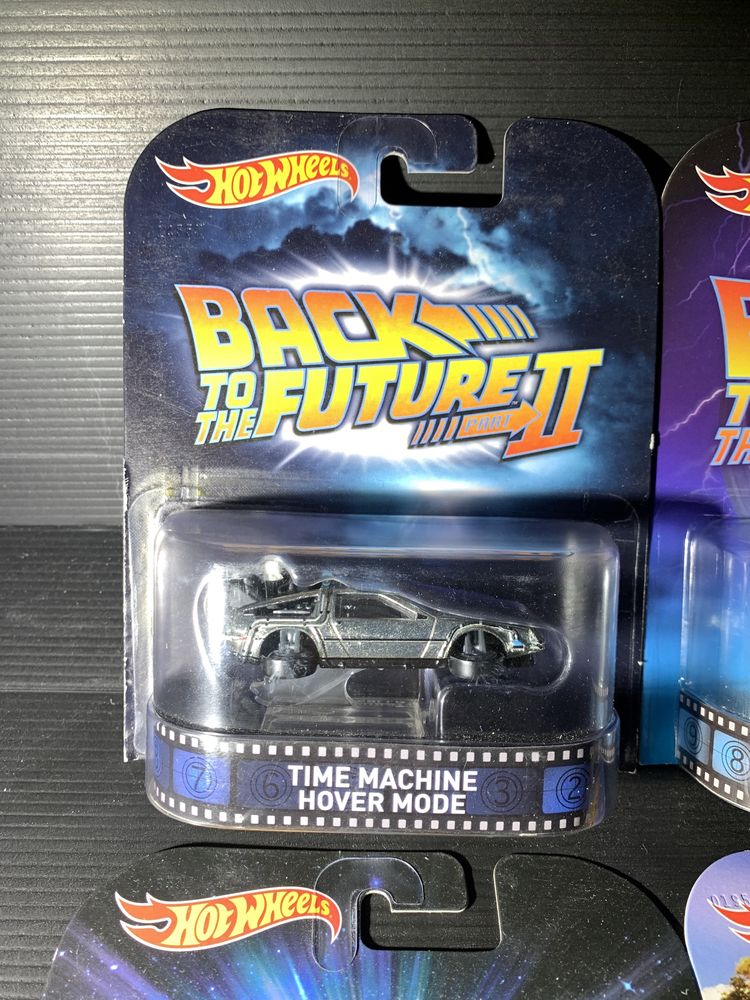 Машинки Hot Wheels Retro Back To The Future