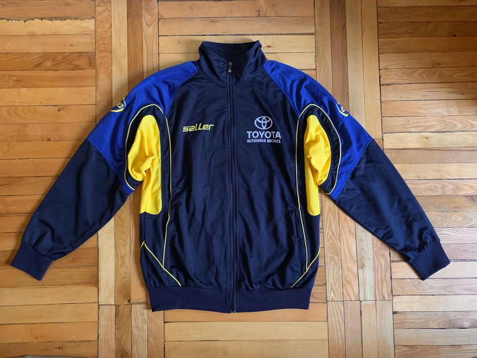 Классная мужская спортивная кофта олимпийка Saller Team Sport TOYOTA