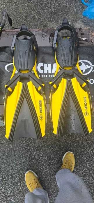 Beuchat płetwy Aquabionic Evo żółte Rozmiar: M/L EU 41/44 US 8/10