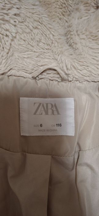 Зимняя куртка Zara 116, 5 лет