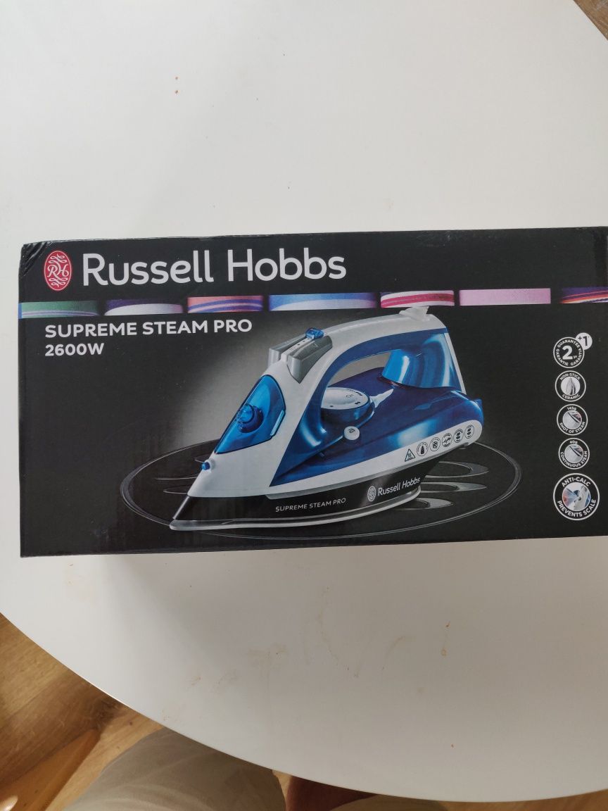 NOWE żelazko Russell Hobbs 2600W

SUPREME STEAM PRO

2600W

SUPREME ST