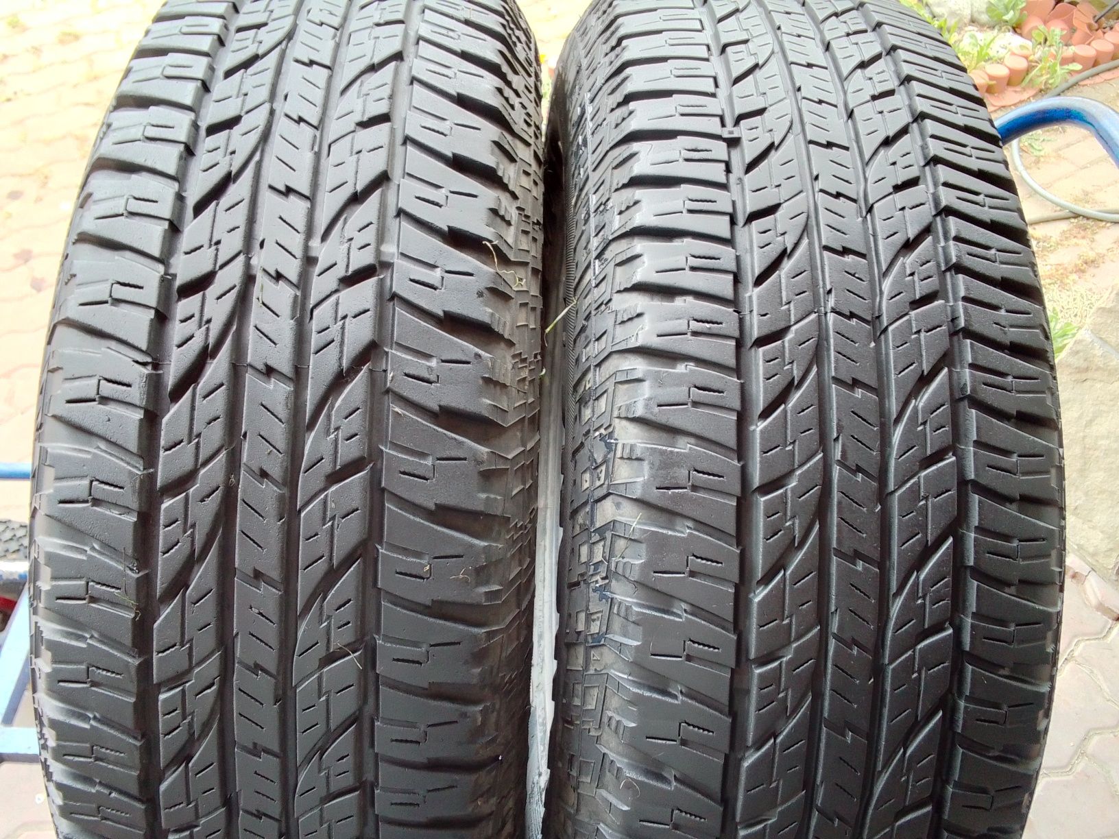 2 Opony zimowe 255/75r17 YOKOHAMA 6.5mm