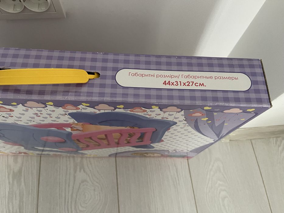 Ліжечко ліжко для пупса