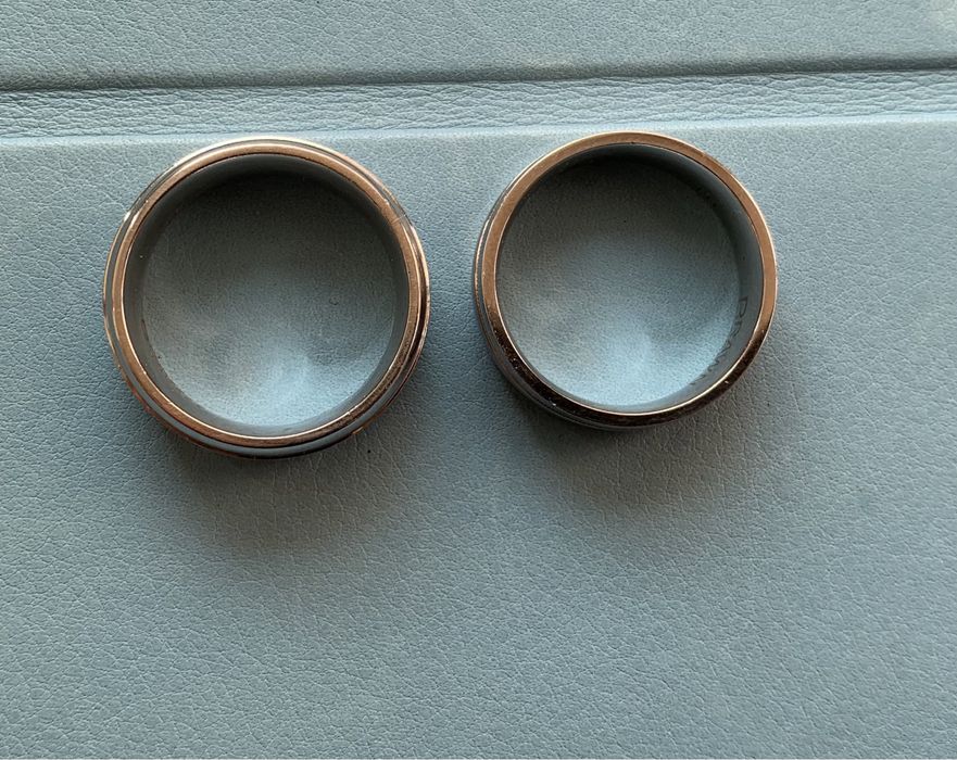 Кольцо свадебное Scott KAy 14k BioBlu27 Brawn Cobalt