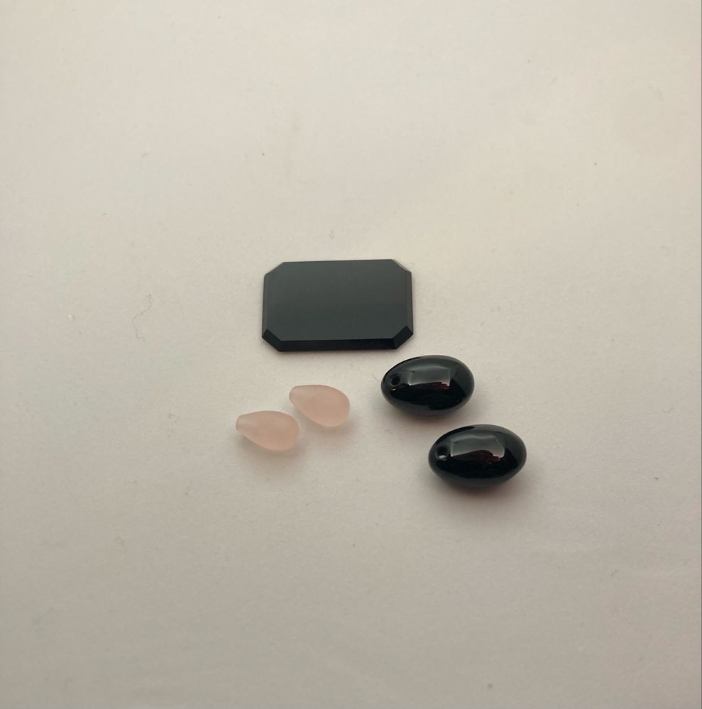 Onix e par quartzo rosa