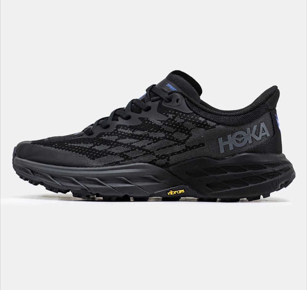 Кросівки Чоловічі Hoka Speedgoat 5 Black Топ Premium