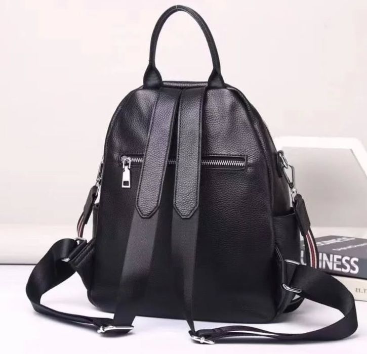Шкіряний жіночий рюкзак-сумка, Кожаный женский рюкзак