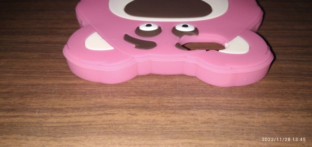 Etui case 3D - IPhone 6 / IPhone 6S - różowy miś