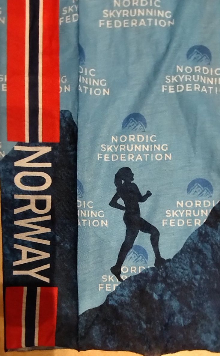 Ochraniacz szyi Bandana Norway Nordic Skyrunning Federation