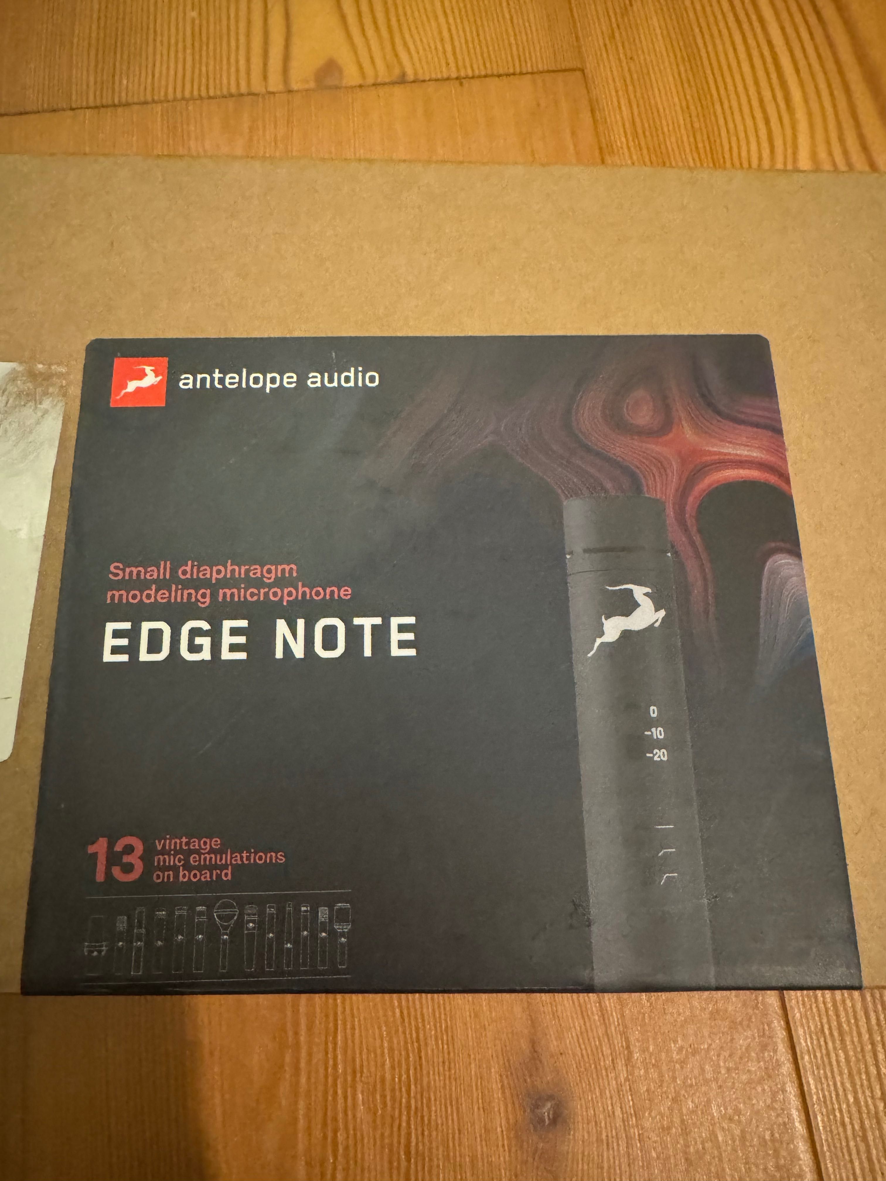 Antelope Audio Edge Note
