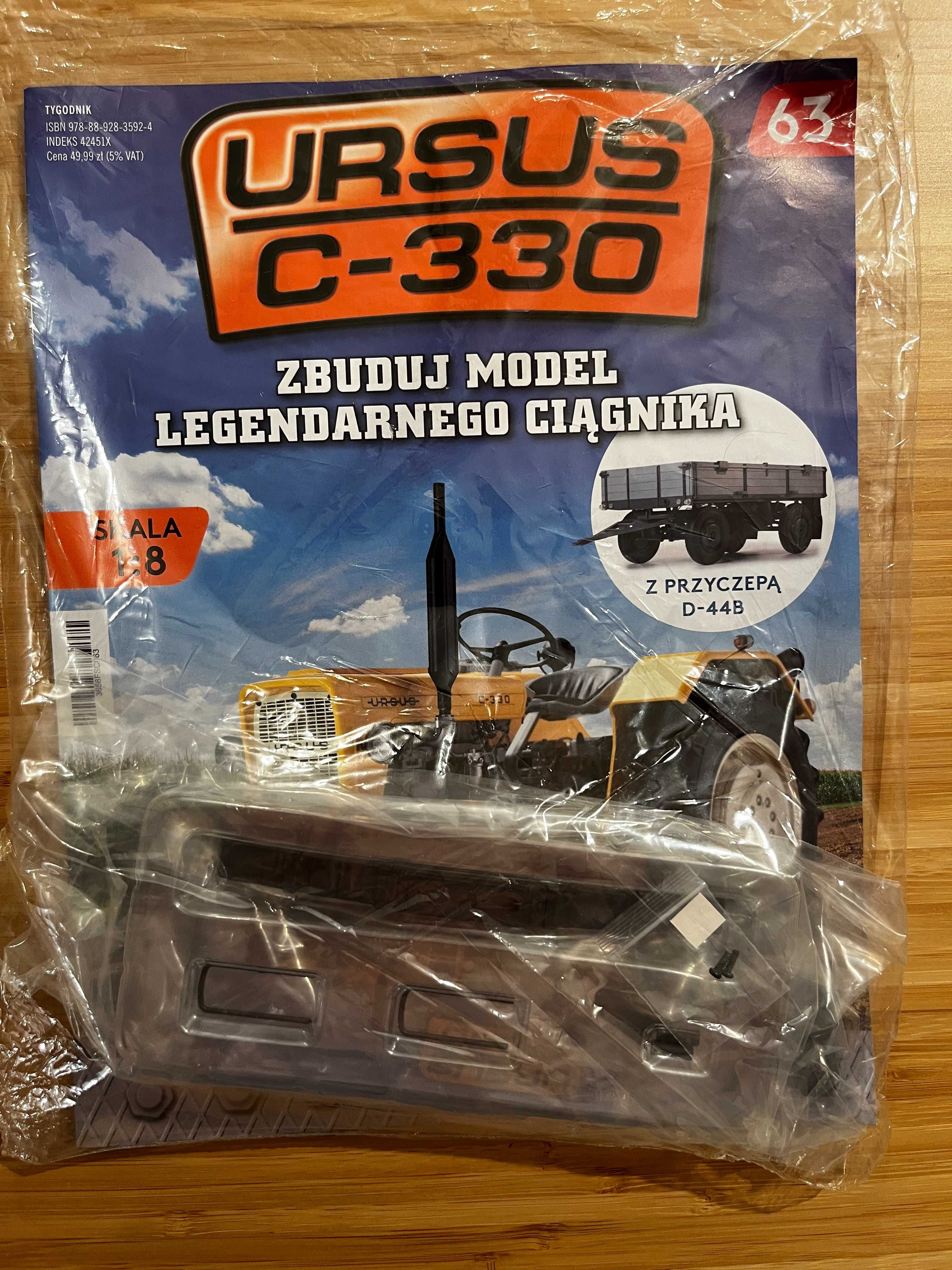 URSUS 330 Najpopularniejszy polski traktor w Twoim domu nr 63 1:8