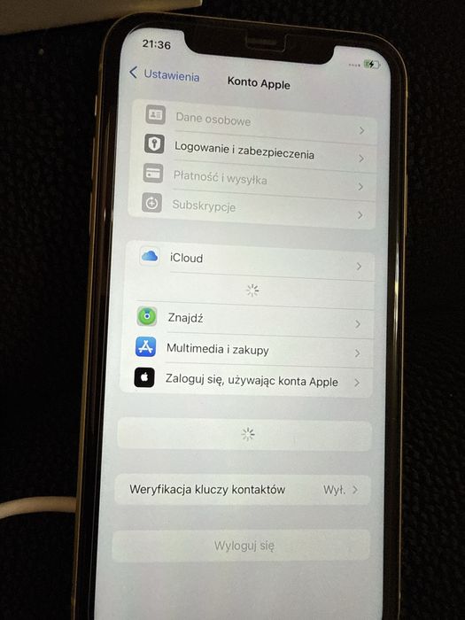 Iphone 11 64gb,pudełko,kabel lightning