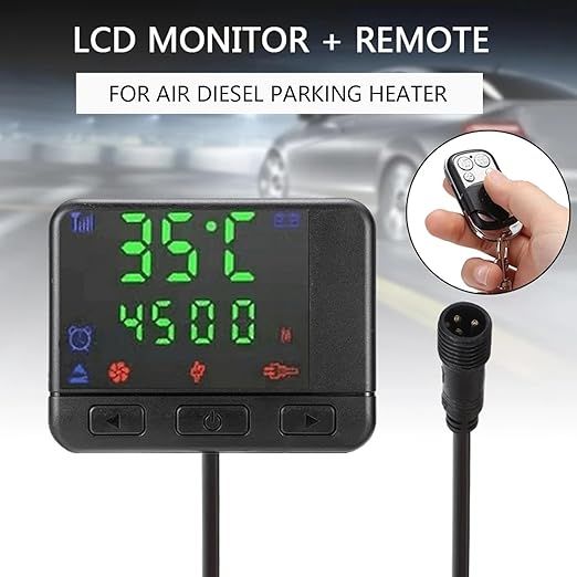 Inscrip Przełącznik monitora LCD 12V/24V z pilotem zdalnym