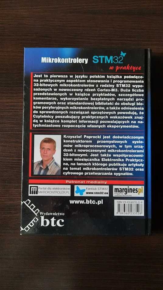 Mikrokontrolery STM32 w praktyce Krzysztof Paprocki
