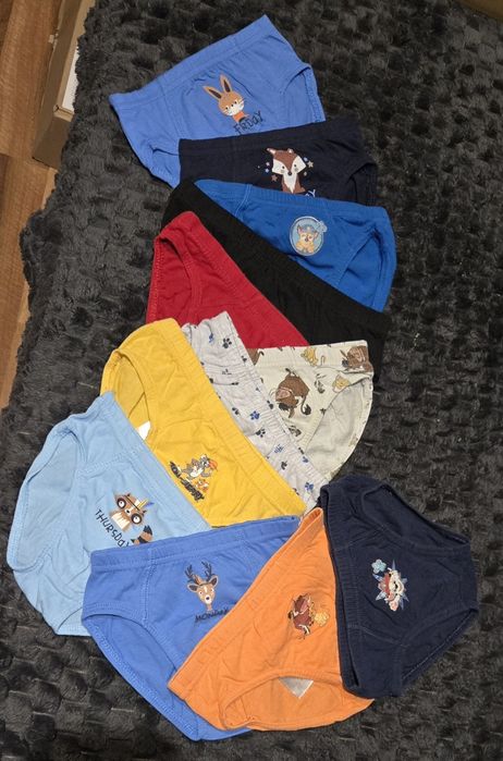 Majtki x 12 chłopięce.