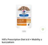 Karma dla kota na stawy 12x85g, Hill's Prescription Diet k/d Kidney Ca