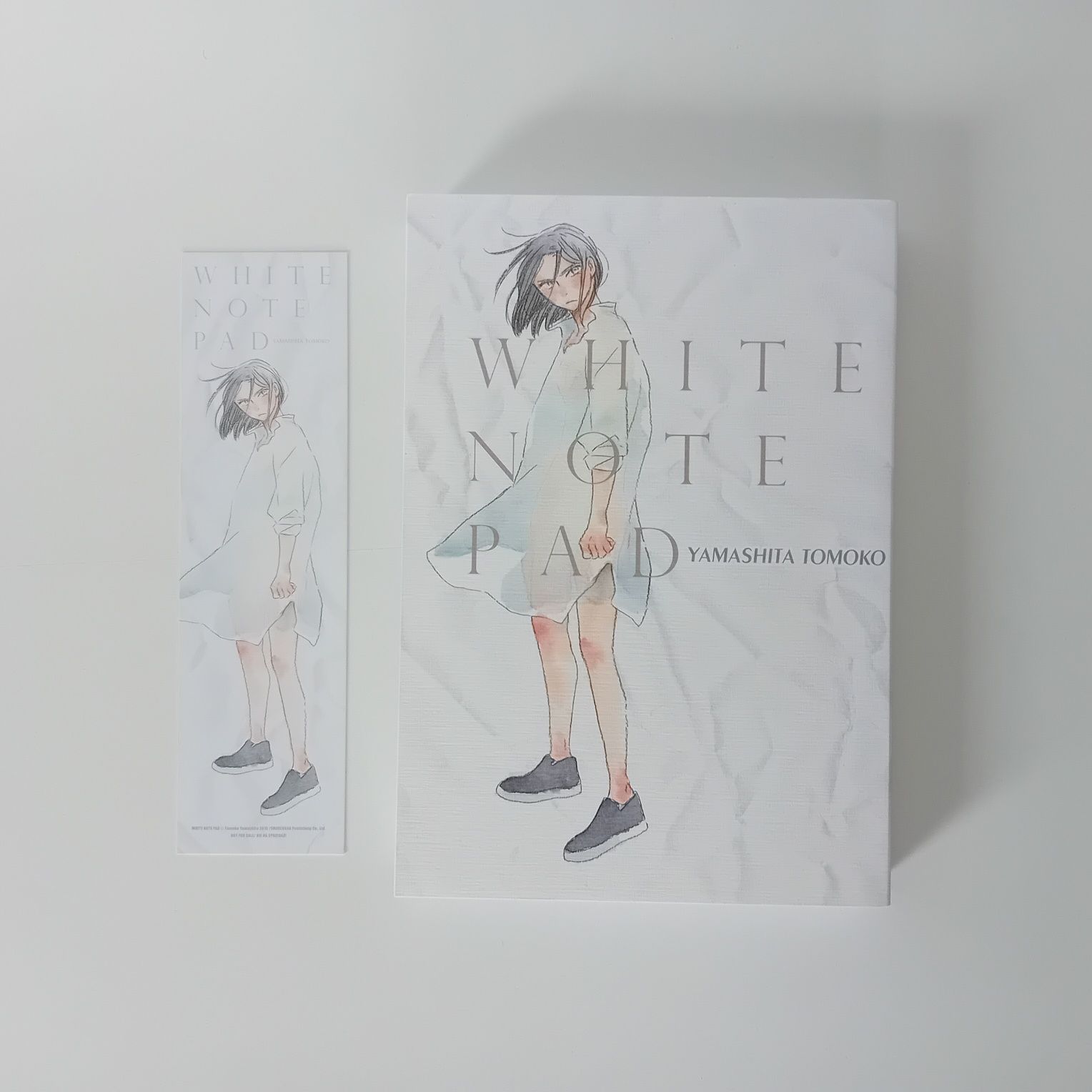 White Note Pad + zakładka manga JW Waneko