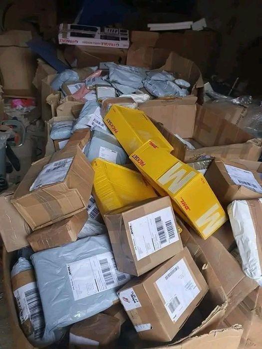 NIEODEBRANE PACZKI DE DHL Amazon Otto eBay nocy palety mix boxy Niemcy