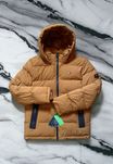 -50% $ Tommy Hilfiger S 44 пуховик куртка парка желтая жовта зимова с