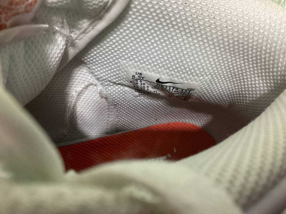 Кроссовки Nike Dunk High White размер 39