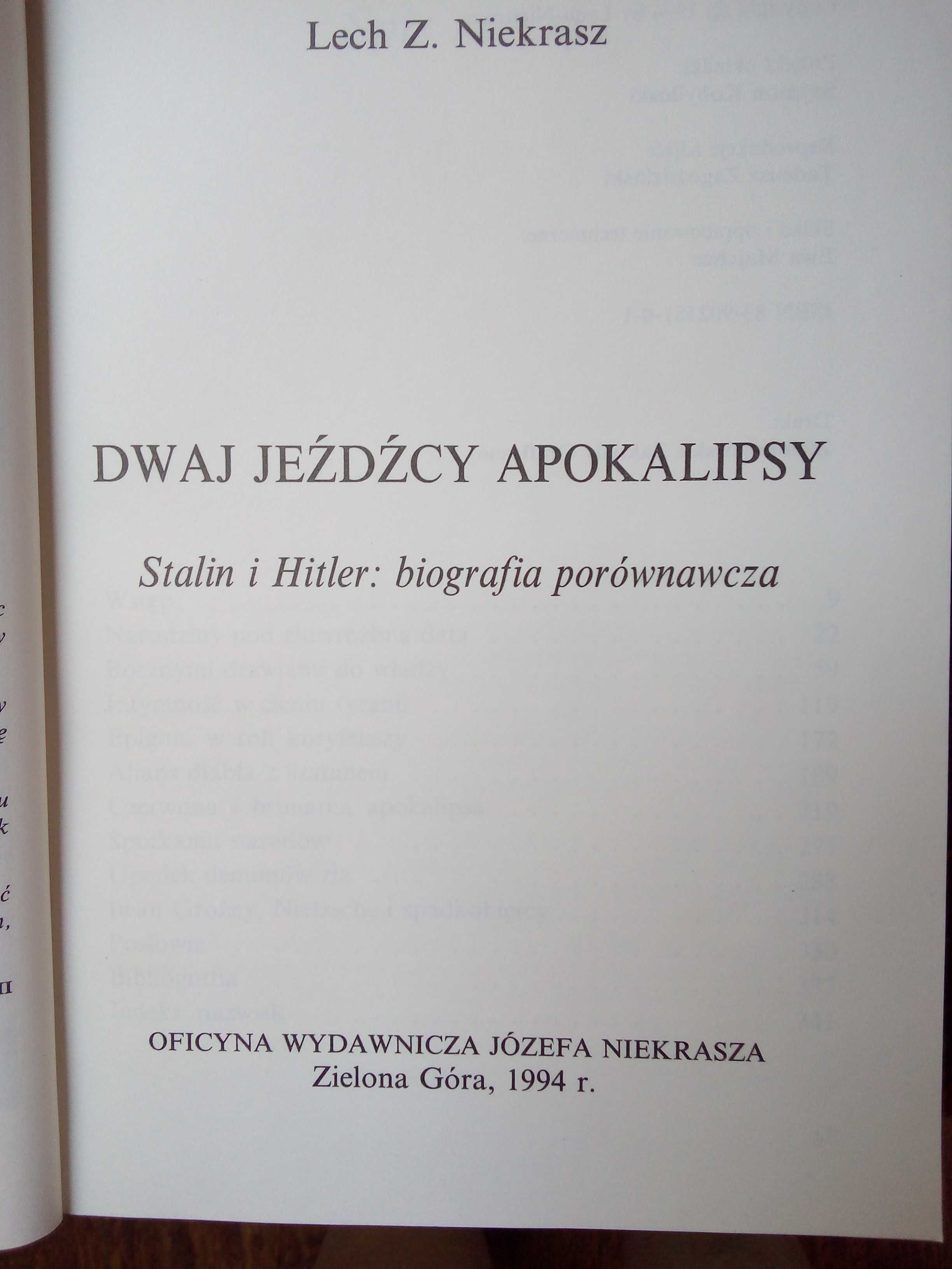 Dwaj jeźdźcy Apokalipsy L.Z. Niekrasz