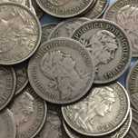 Lote 54 moedas de 50 Centavos - ALPACA - várias datas
