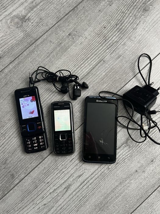 Продам телефони (Nokia та Lenovo) + аксесуари