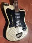 1964 Crucianelli Elite Model 40-V "Sparkle Top"guitar - 4 pickups
