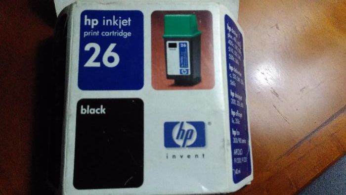 Original Tinteiro HP 26 inkjet print cartridge